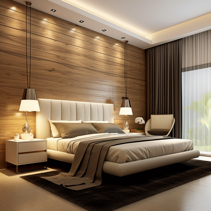 Interior High Glossy Waterproof Pvc Wall Panel