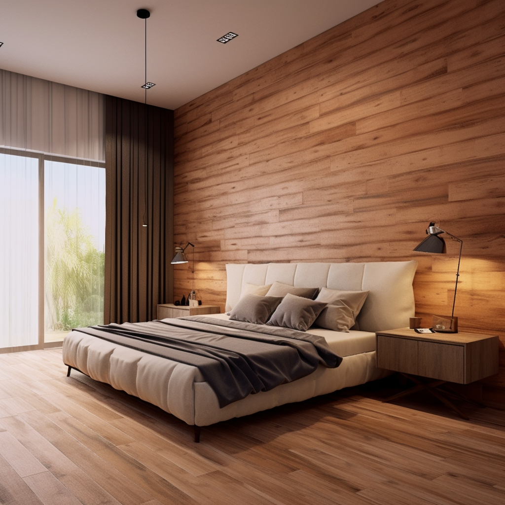 PVC WPC Wood Cladding Interior Decor Wall Panel