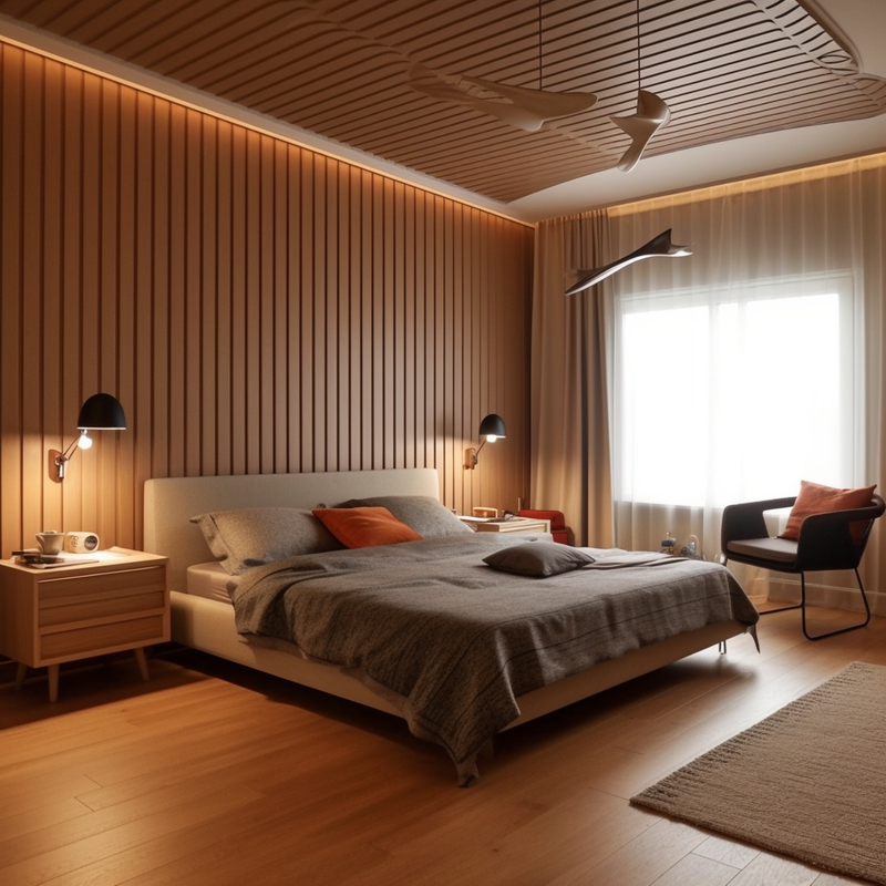 Wpc Wood 3d Interior Wall Cladding Panels Decoration